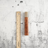 K&S Octagonal Amboyna Burl Handle with Blonde/Marble Ferrule