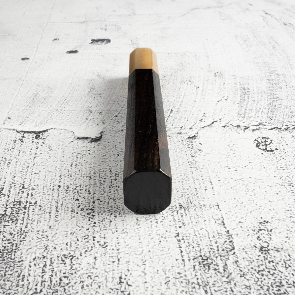 K&S Octagonal Ebony Handle with Blonde/Marble Ferrule