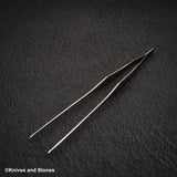 Kankuma 直形電鍍鑷子 21cm