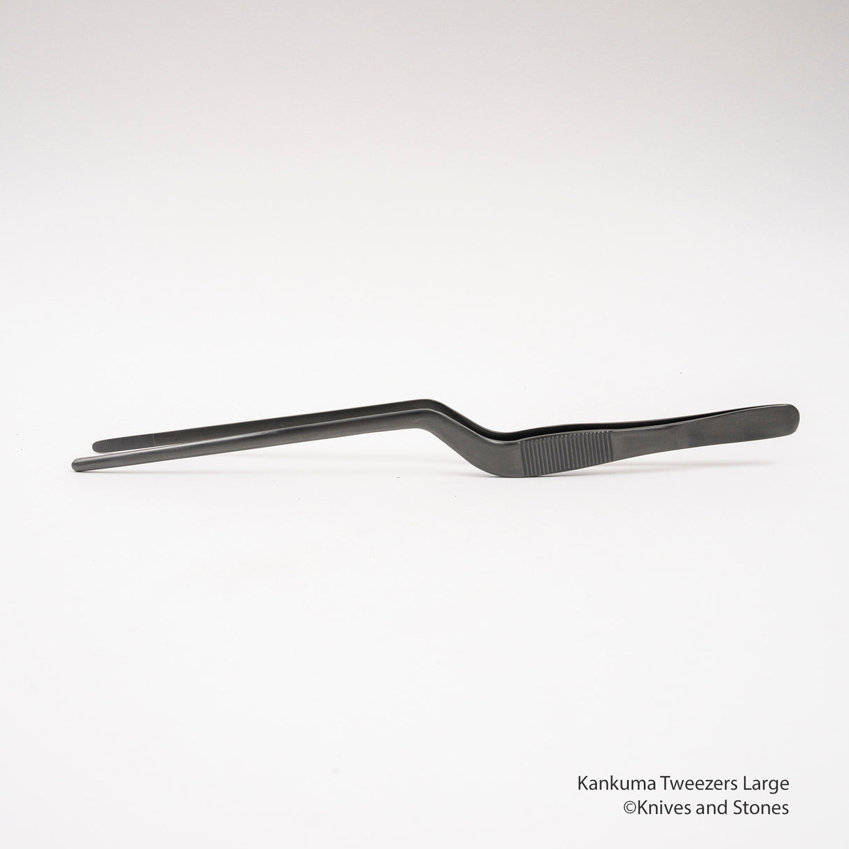 Kankuma 曲柄電鍍鑷子 25cm