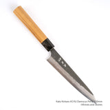 Yoshimi Kato Aogami（藍色）Super Kurouchi Damscus Petty 150毫米