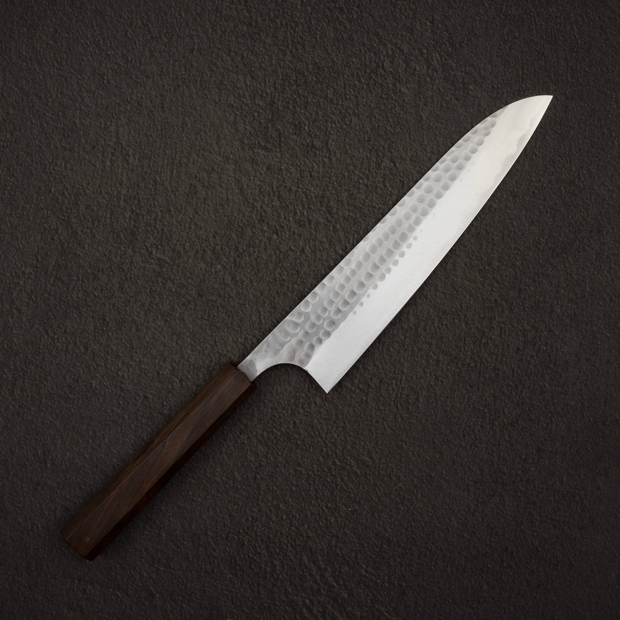 Katsushige Anryu Blue 2 Tsuchime 不鏽鋼複合牛刀 210mm 烏木手柄