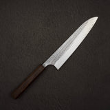 Katsushige Anryu Blue 2 Tsuchime 不鏽鋼複合牛刀 210mm 烏木手柄