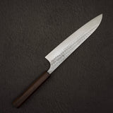 Katsushige Anryu Blue 2 Tsuchime 不鏽鋼複合牛刀 210mm 烏木手柄