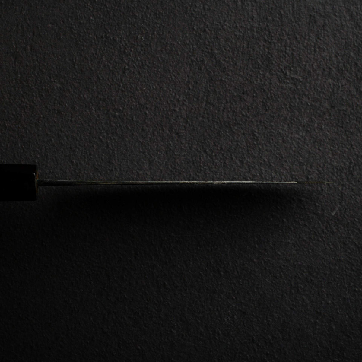 黑鐵 青鋼二號 黑打 文化刀 165mm B-Grade, 紫檀木 Handle