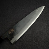 黑鐵 青鋼二號 黑打 牛刀 210mm B-Grade, 紫檀木 Handle