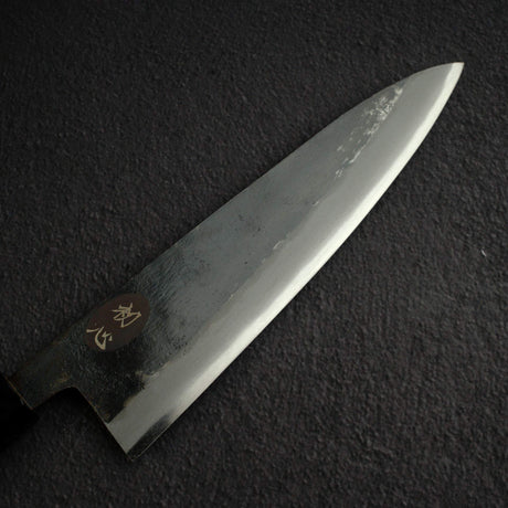 黑鐵 青鋼二號 黑打 牛刀 210mm B-Grade, 紫檀木 Handle