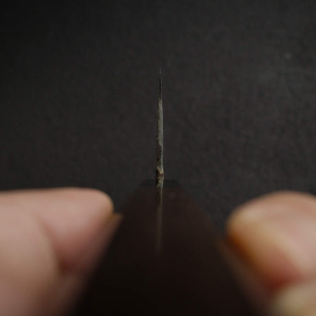 黑鐵 青鋼二號 黑打 牛刀 210mm B-Grade, 紫檀木 Handle
