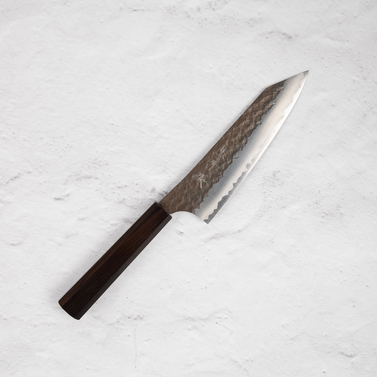 Kurosaki Kokusen Ei Aogami Super K tip Bunka 170mm Ebony Handle