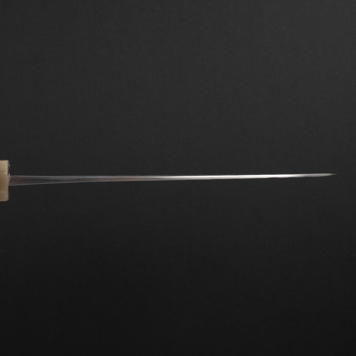 昌景小石 AS 三德刀 175mm，青鋼超級 黑打槌目 K&S 愛心型鐵木手柄