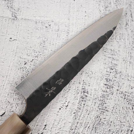 Masakage Koishi AS Petty 120mm、Aogami Super Kurouchi Tsuchime K&amp;S 心形鐵木把手（複製品）