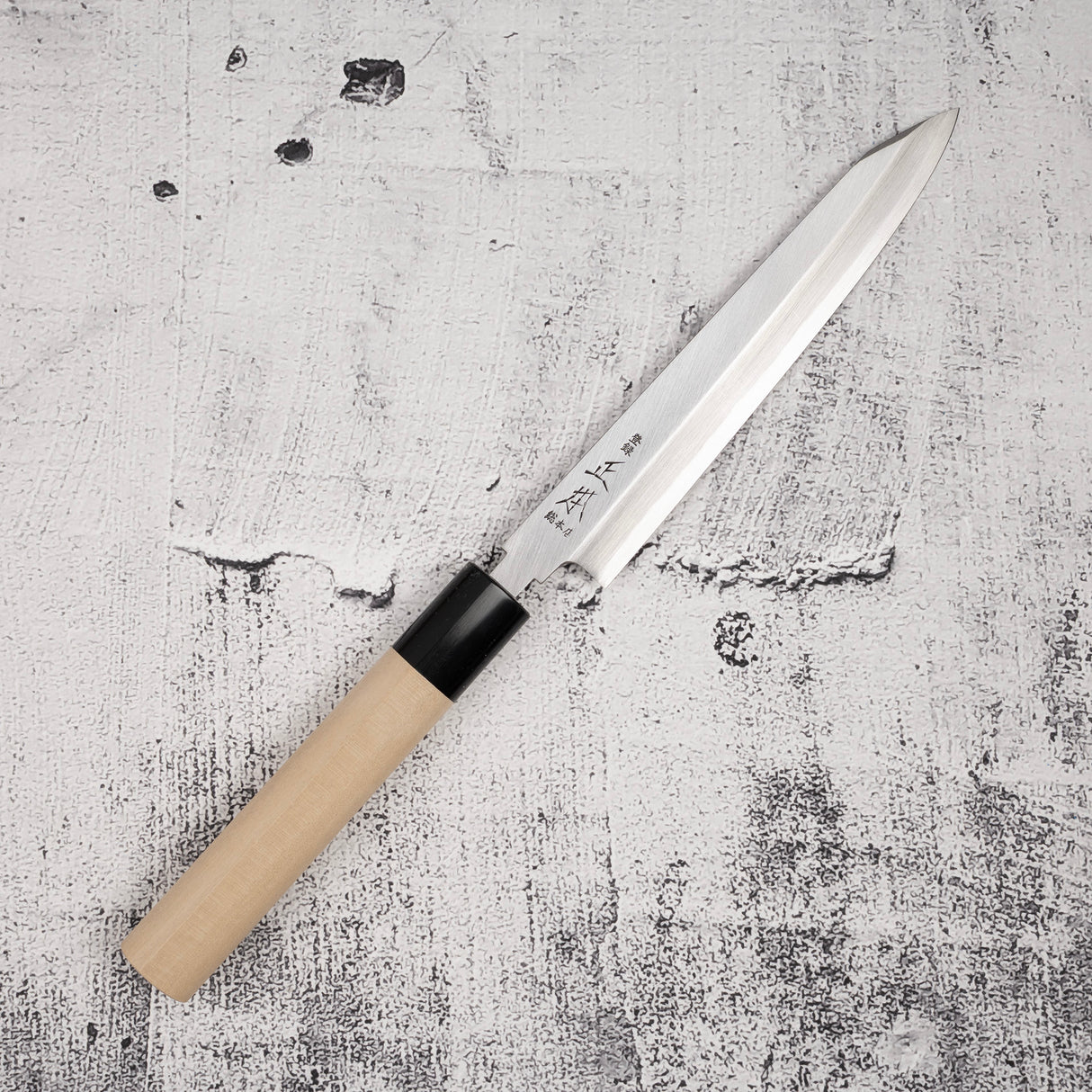 Masamoto White 2 Kiritsuke Yanagiba 165 mm KS4616 with saya