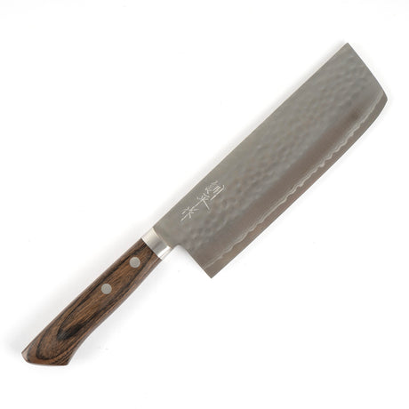 Masutani Kokuryu VG10 大馬士革 Nakiri 165mm 西式手柄