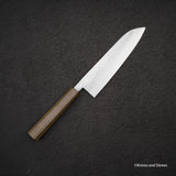 Masutani VG1 Tsuchime Santoku 180mm 黑色 Chacate 手柄