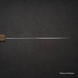 Masutani VG1 Tsuchime Santoku 180mm 黑色 Chacate 手柄