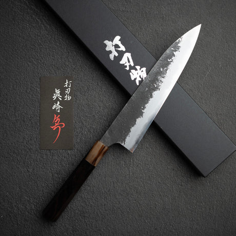 真崎 白鋼二號 黑打 牛刀 210mm