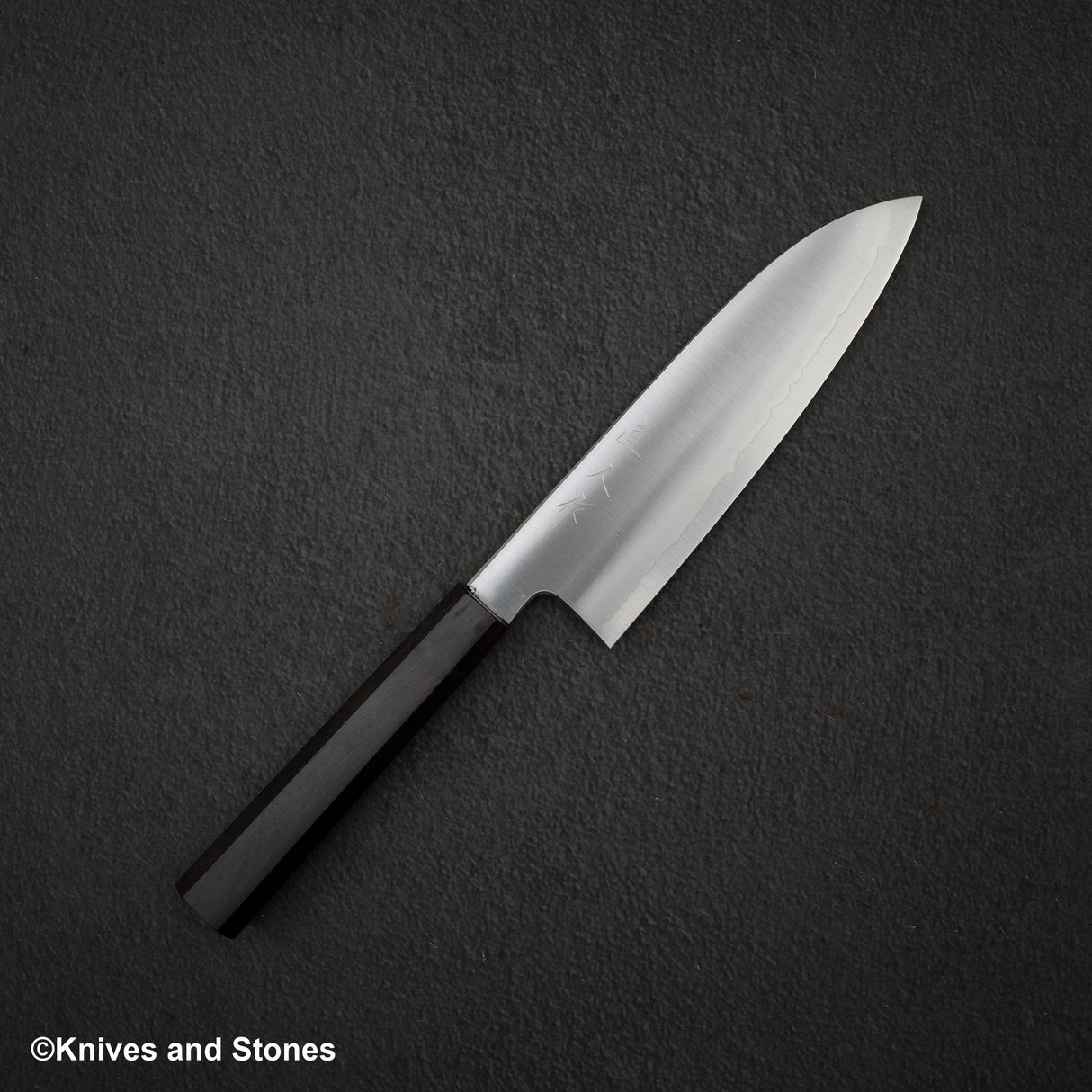 Myojin Cobalt Special COSP Santoku 180mm 烏木手柄