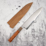 Myojin Riki Seisakusho SG2 Gyuto 240mm Amboyna Handle