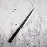 Nakakawa Blue 1 KU 大馬士革 Sujihiki 240 毫米蝕刻黑檀木 Hatsukokoro 出品