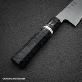 初心 x 中川聰 藍色 1 大馬士革牛刀 270mm