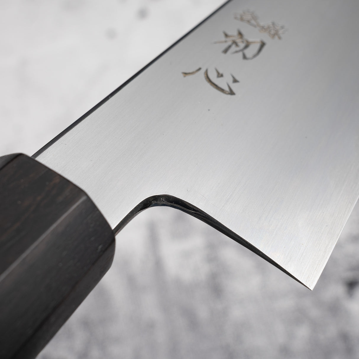 Nakagawa Blue 1 K-tip Gyuto 240mm Kasumi Ebony