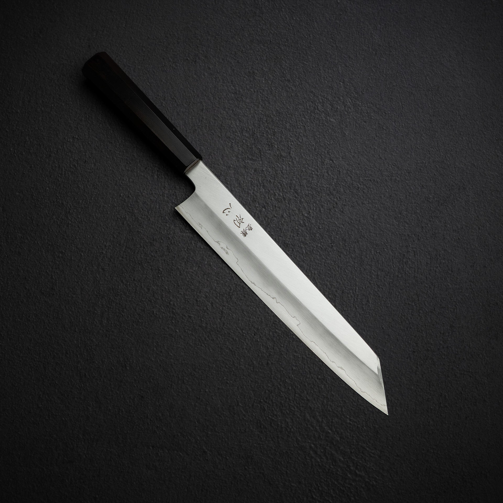 初心x中川　銀三　牛刀　270mm 初心x 中川銀三鋼Wide-bevel 切付牛刀270mm 黑檀木– Knives and Stones