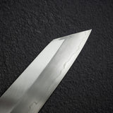 初心 x 中川 銀三 寬刃 K 型尖牛刀 270mm 烏木柄