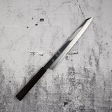 Nakagawa Ginsan K-tip Yanagiba 270 毫米鏡面拋光烏木手柄