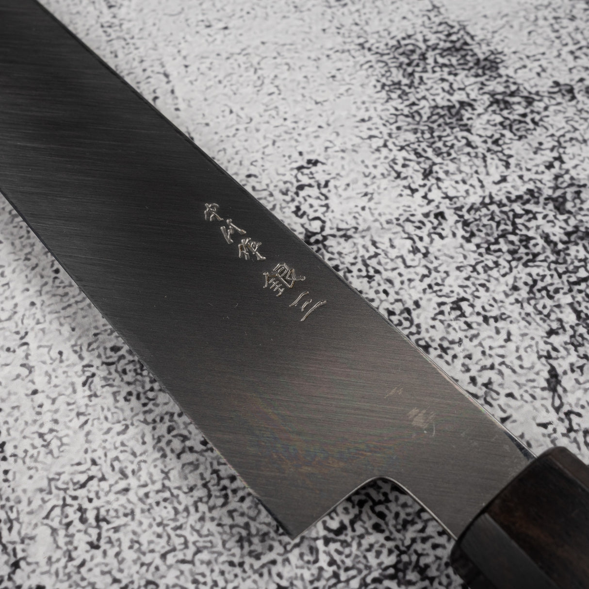 Nakagawa Ginsan K-tip Yanagiba 270 毫米鏡面拋光烏木手柄