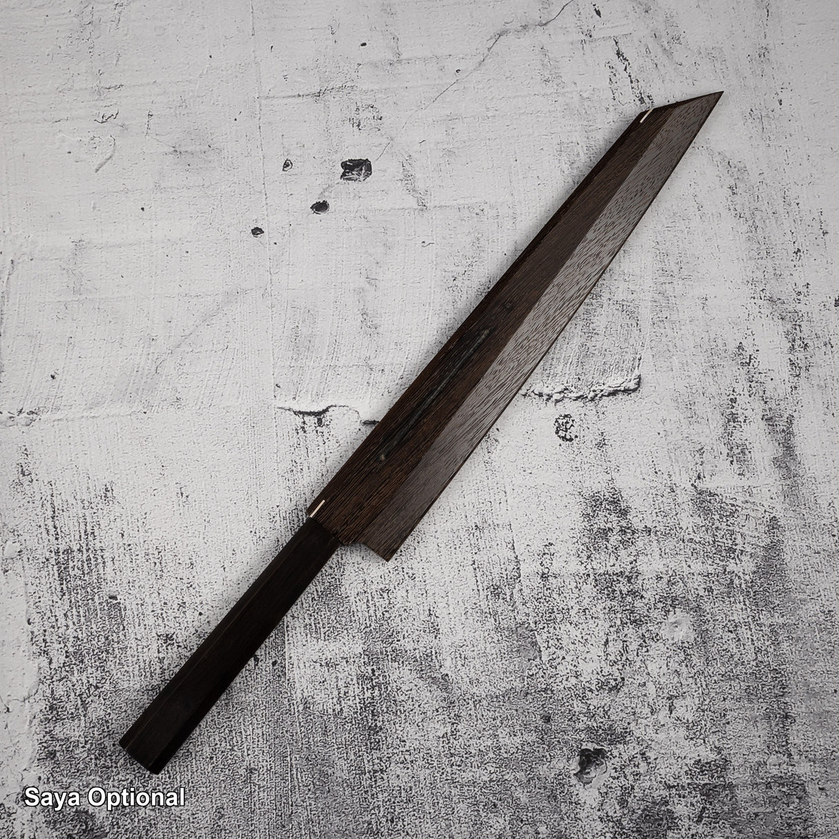 Nakagawa Ginsan K-tip Yanagiba 270 毫米鏡面拋光烏木手柄