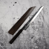 Nakagawa Ginsan K-tip Yanagiba 270 毫米鏡面拋光烏木手柄