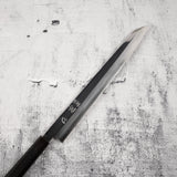 Nakagawa Ginsan K-tip Yanagiba 270 毫米鏡面拋光烏木手柄