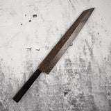 Nakagawa Ginsan K-tip Yanagiba 270 毫米鏡面拋光烏木手柄