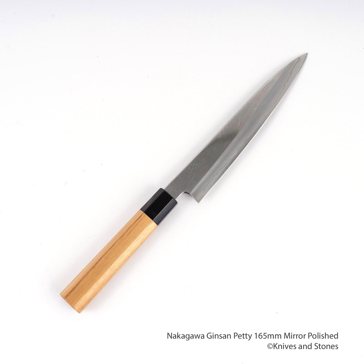Nakagawa Ginsan Petty 165mm 鏡面拋光