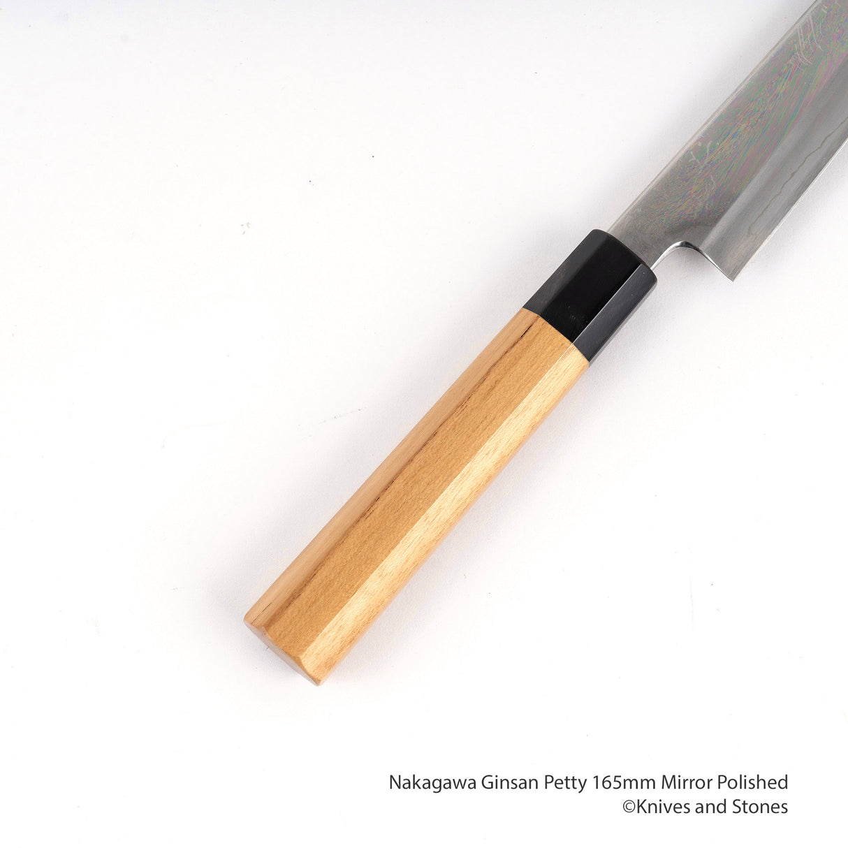 Nakagawa Ginsan Petty 165mm 鏡面拋光