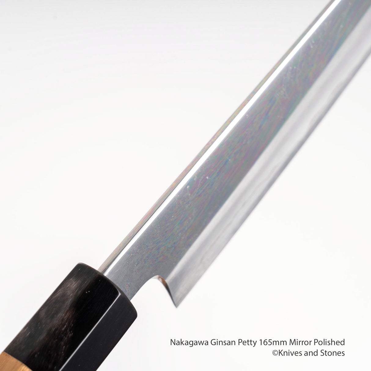 Nakagawa Ginsan Petty 165mm 鏡面拋光