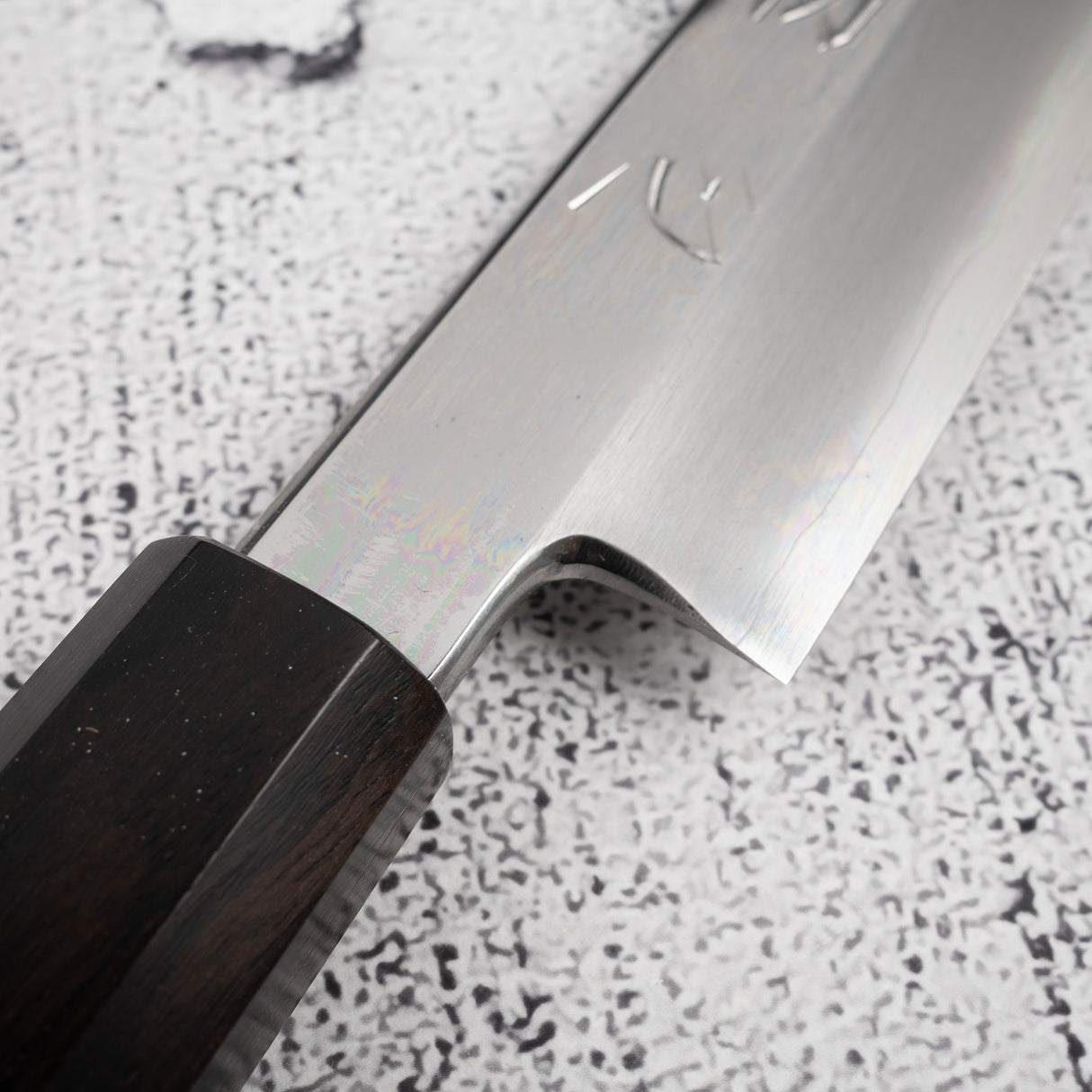 Nakagawa Ginsan Yanagiba 270mm 鏡面拋光黑檀木