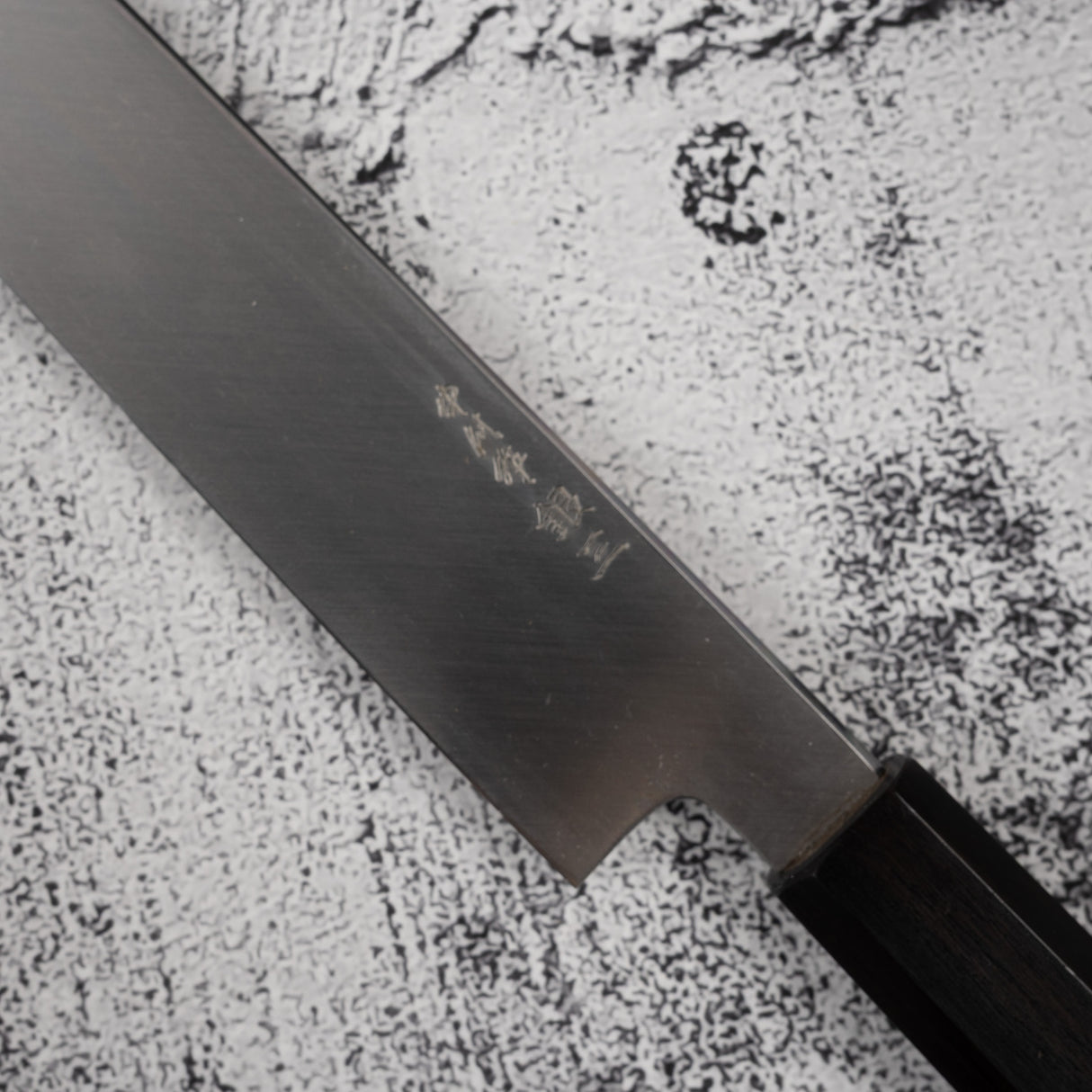 Nakagawa Ginsan Yanagiba 270mm 鏡面拋光黑檀木