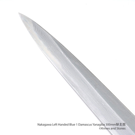 Nakagawa 左手藍色 1 大馬士革柳葉刀 240/270/300/300 毫米