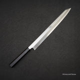 Satoshi Nakakawa VG10 Kiritsuke (K-tip) Yanagiba 330mm 鏡面拋光