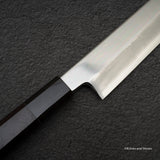 Satoshi Nakakawa VG10 Kiritsuke (K-tip) Yanagiba 330mm 鏡面拋光