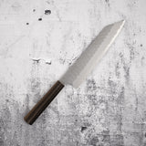 Nigara Aogami（藍色）超級K-tip Gyuto 240mm Tsuchime 黑色Chacate