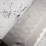Nigara Aogami（藍色）超級K-tip Gyuto 240mm Tsuchime 黑色Chacate