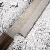 Nigara Aogami (藍色) Super Sakimaru Sujihiki 300mm Tsuchime Black Chacate