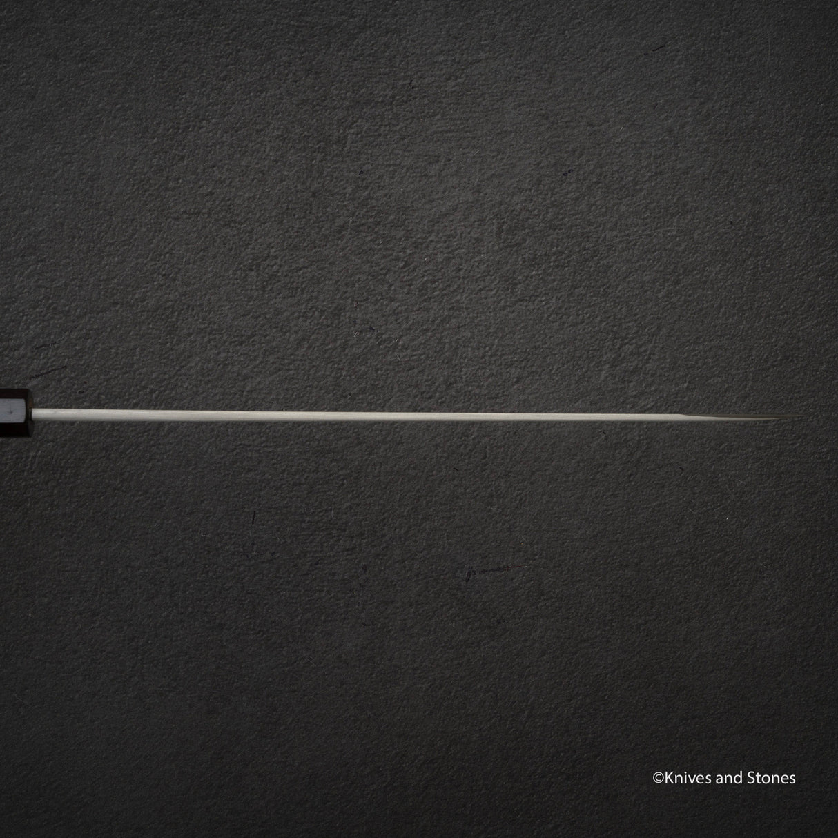 Nigara Anmon Kurozome Blue 2 Damascus Yanagiba 300mm