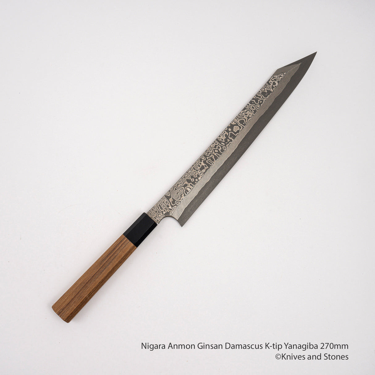 Nigara Anmon 銀山大馬士革 K 尖柳葉 270 毫米