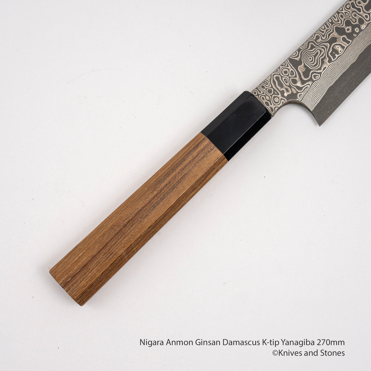 Nigara Anmon 銀山大馬士革 K 尖柳葉 270 毫米