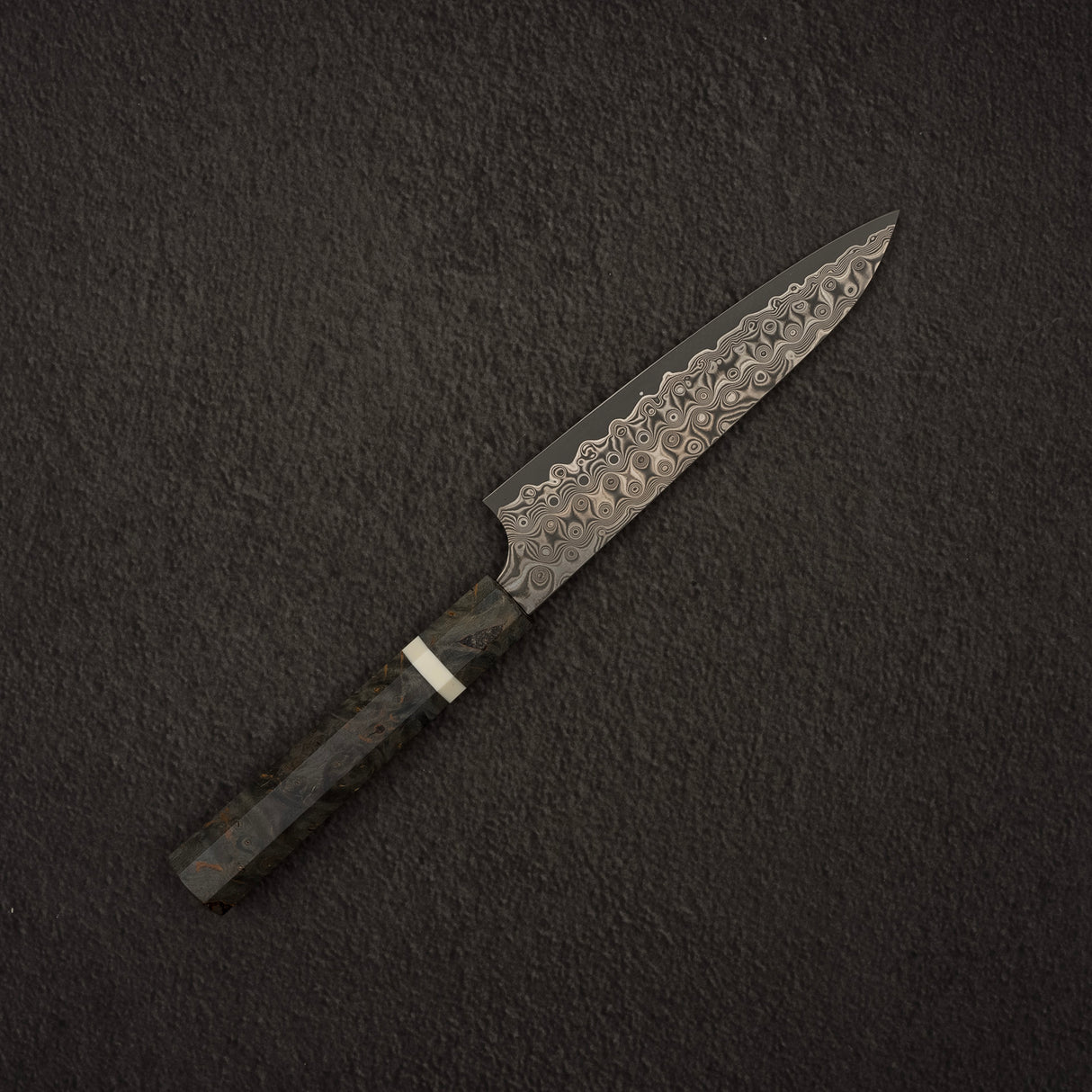 二唐Anmon SG2 大馬士革小刀 150mm 樺木手柄