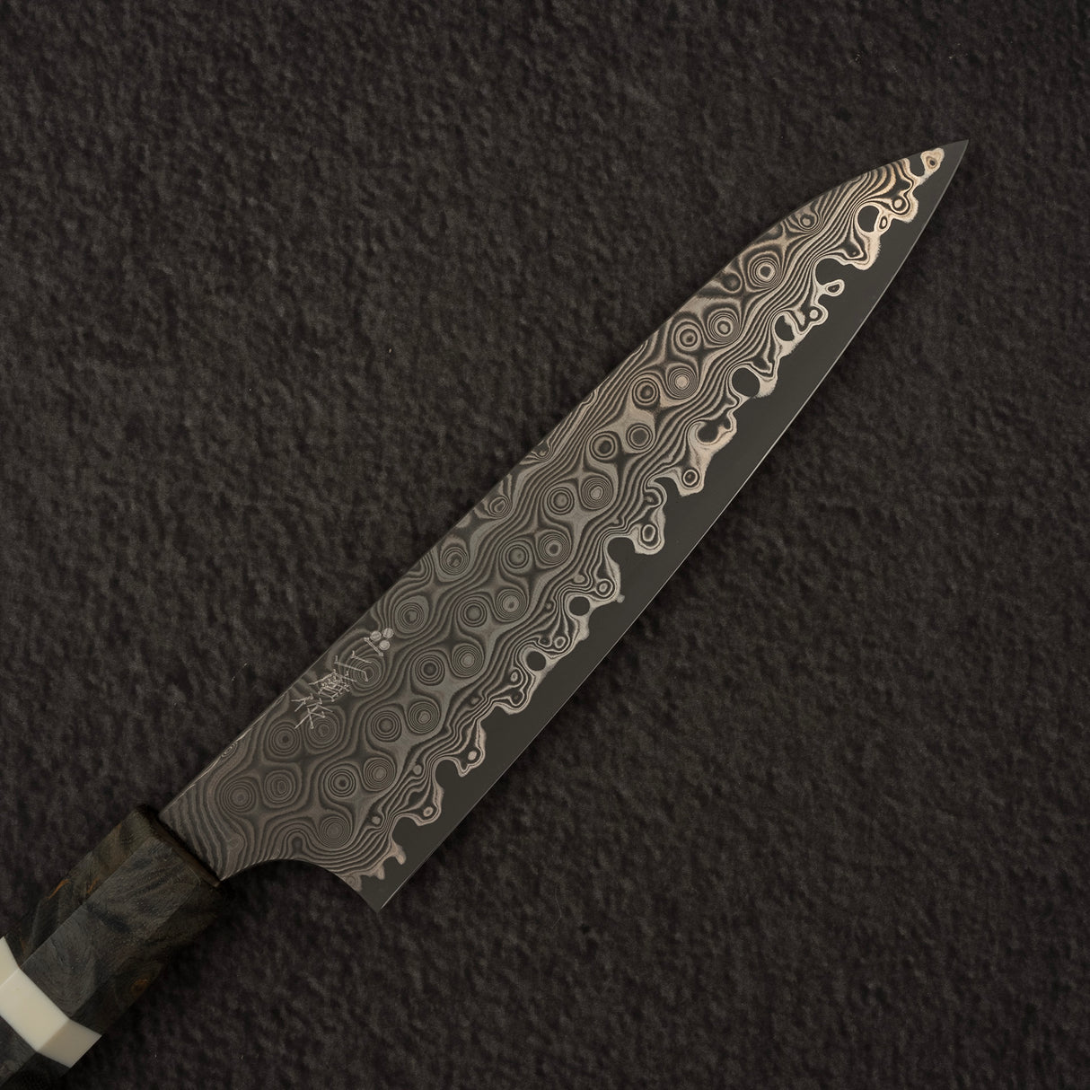 二唐Anmon SG2 大馬士革小刀 150mm 樺木手柄