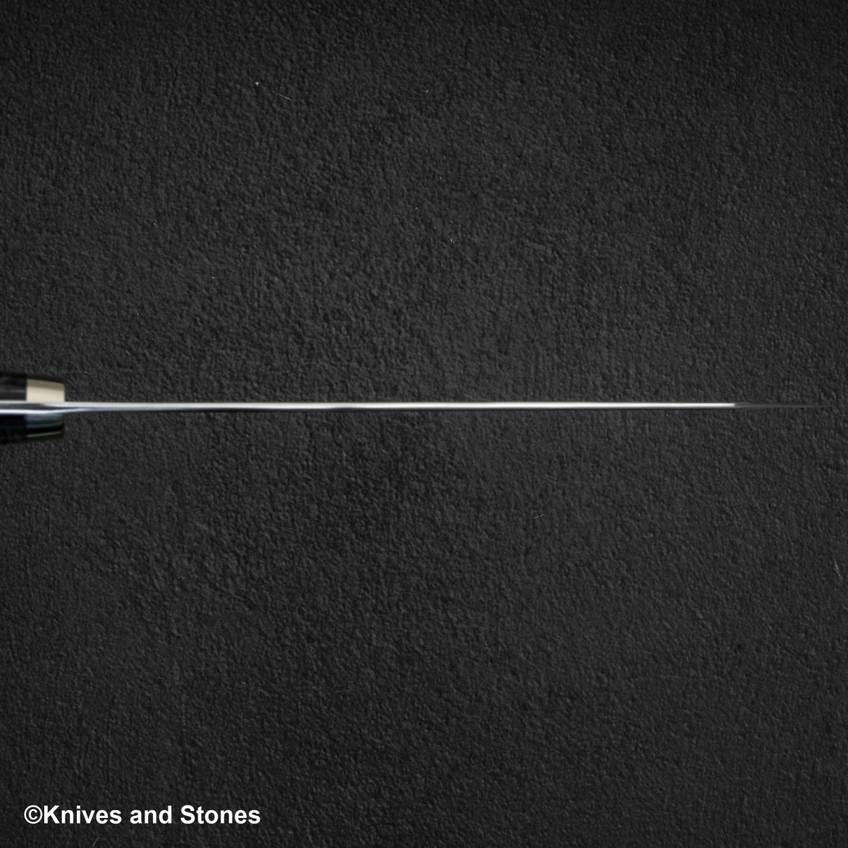 Nigara Anmon（暗紋）SG2 雨滴大馬士革 K 尖 Gyuto 210 毫米珍珠母鑲嵌手柄